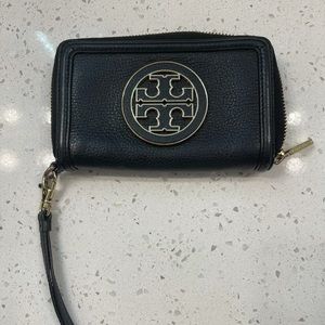 Tory Burch Leather Wristlet